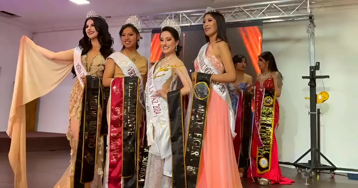 Ganadoras certamen Reina La Paz 2024 (Foto: Mediabol) 