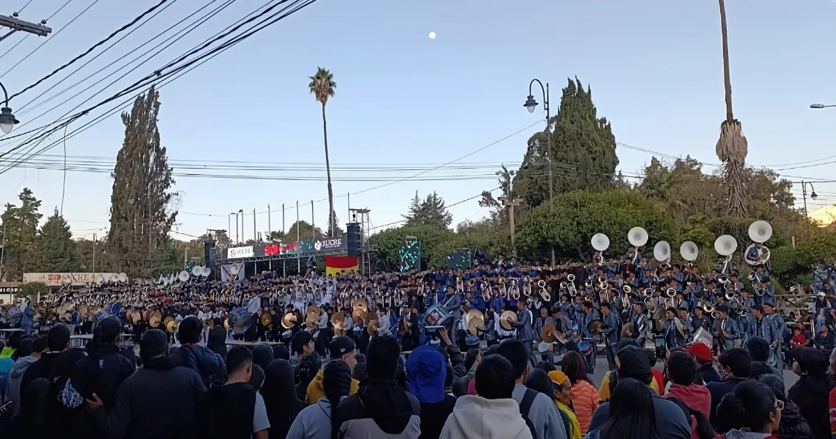 Festival de Bandas en Sucre (Foto: Viva el Carnaval Grande de Sucre)