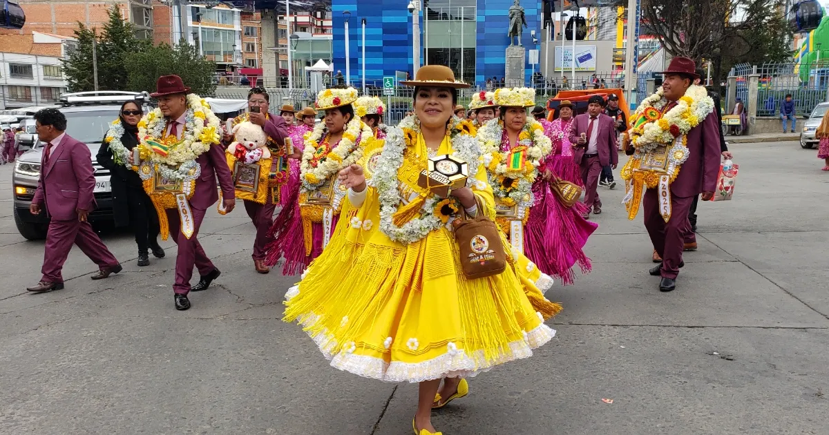 Bloque K-prichosos, Morenada Chacaltaya 97.16 (Foto: Mediabol)