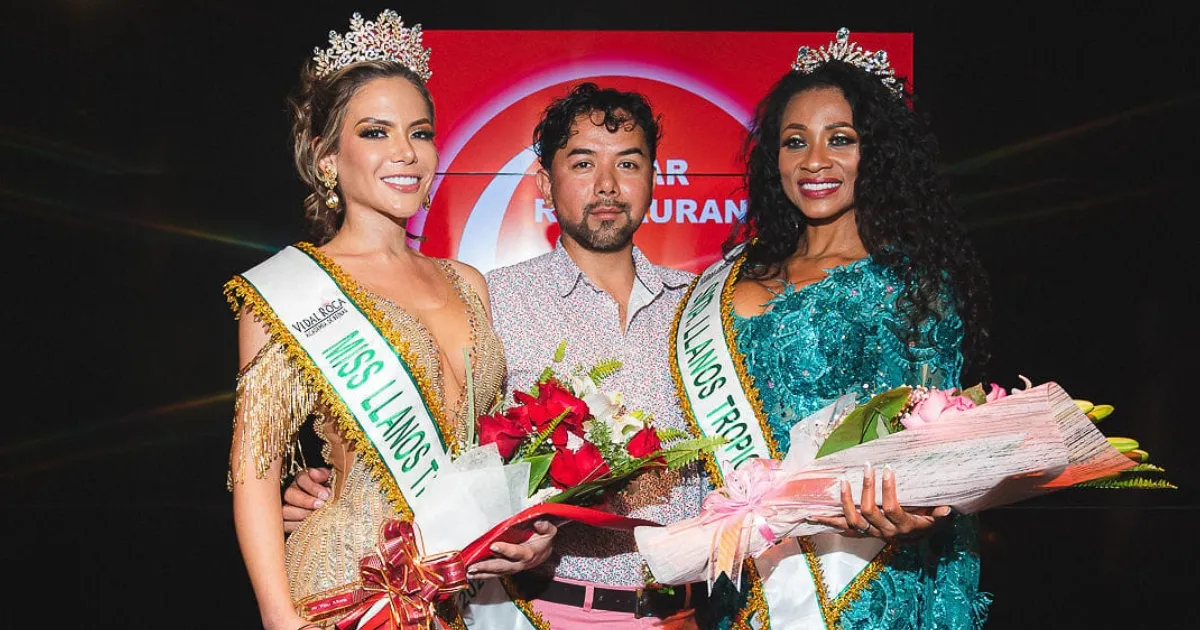 Miss y Señorita Llanos Tropicales 2024 (Foto: Vidal Roca)