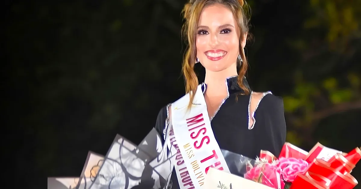 Yessica Ahusermann, Miss Turismo (Foto: NalYim TV)