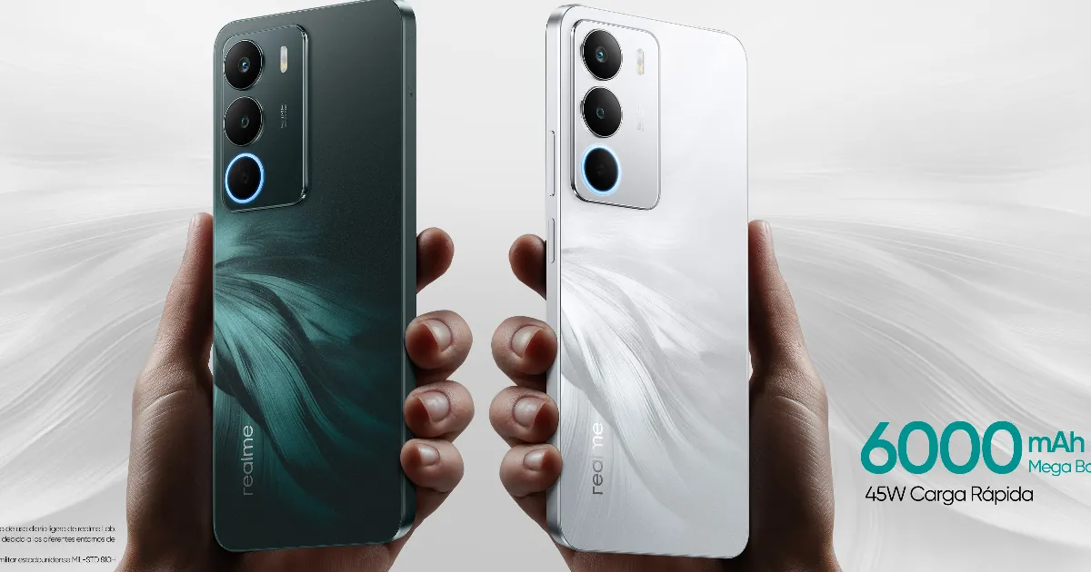 Smartphone Realme C71 (Foto: Gentileza)