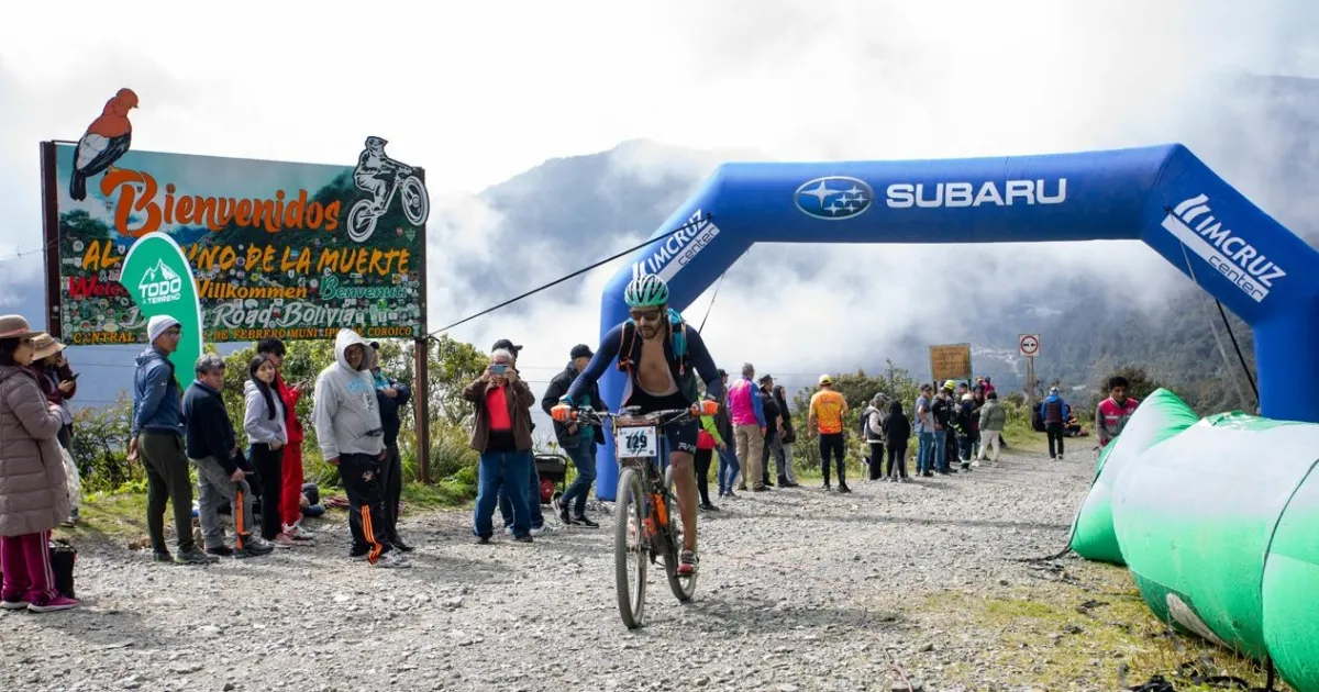 Competencia de ciclismo La Cumbre-Yolosa (Foto: Archivo) 