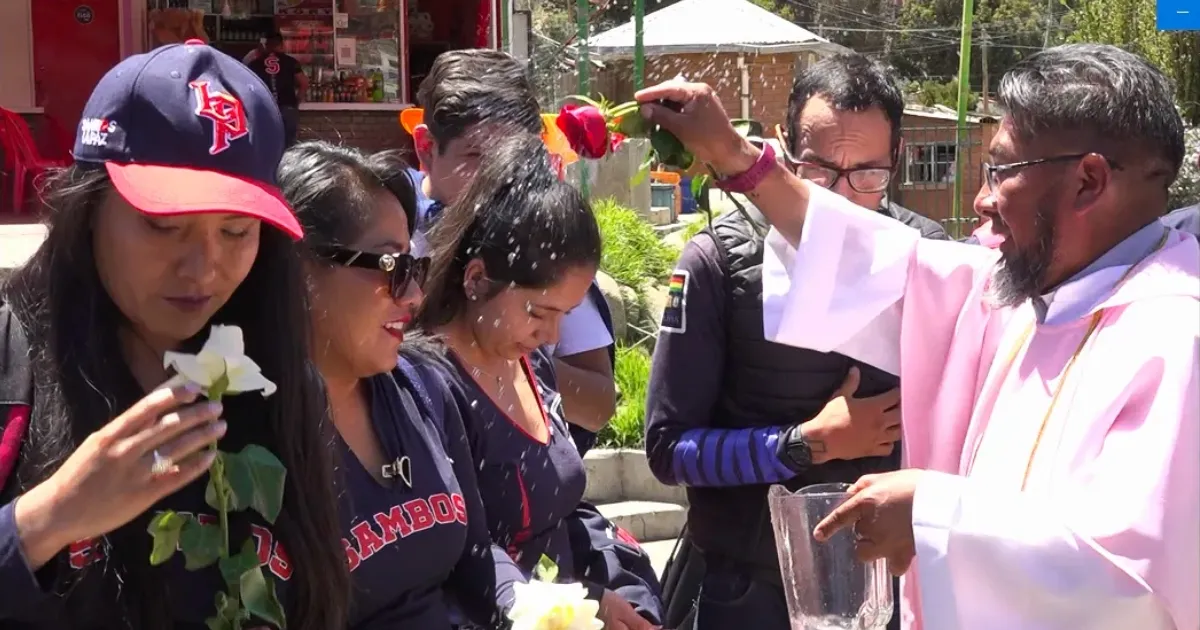 Acción de gracias de los Sambos Illimani (Foto: Mediabol) 