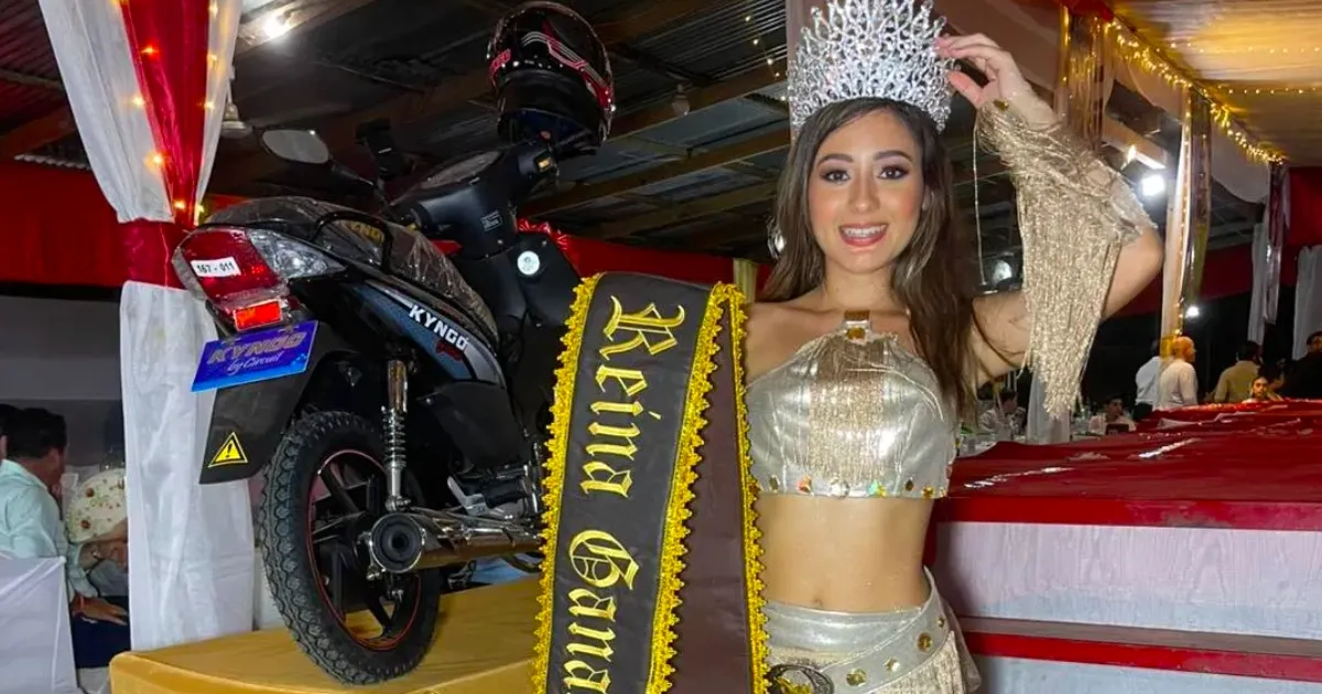 Sasha Calle, Reina Ganadera 2026 (Foto: Asogareyes)