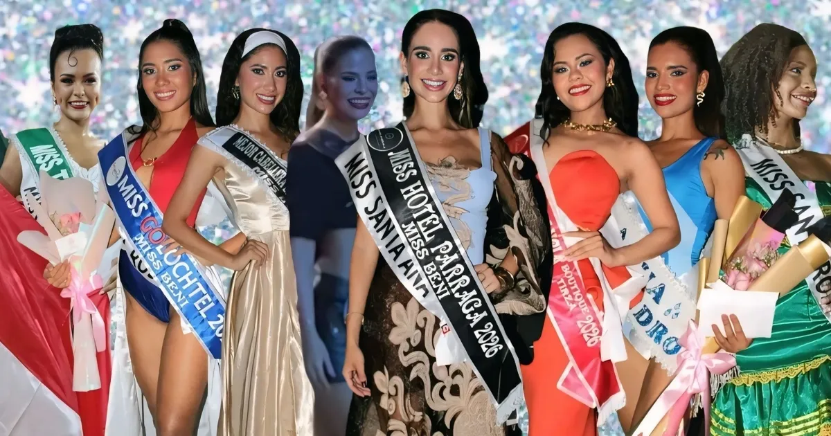 Candidatas Miss Beni 2026 (Foto: Miss Riberalta-Bolivia)