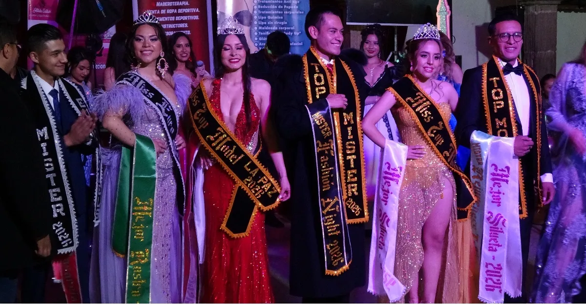 Ganadores Miss y Míster Top Model 2026 (Foto: Mediabol) 
