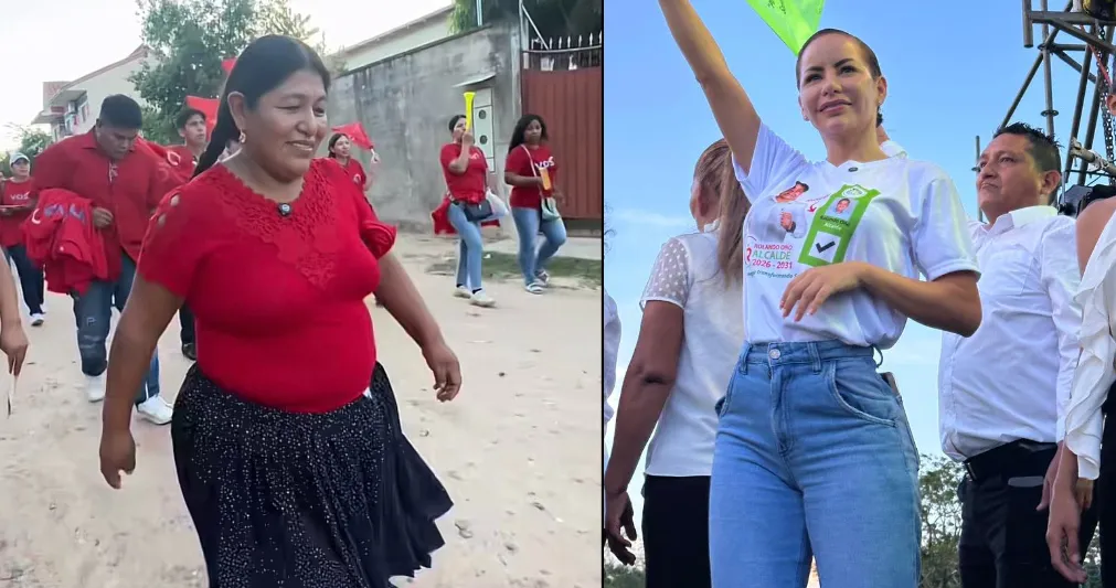Reina Condarco y Mayte Flores (Foto: Composición)