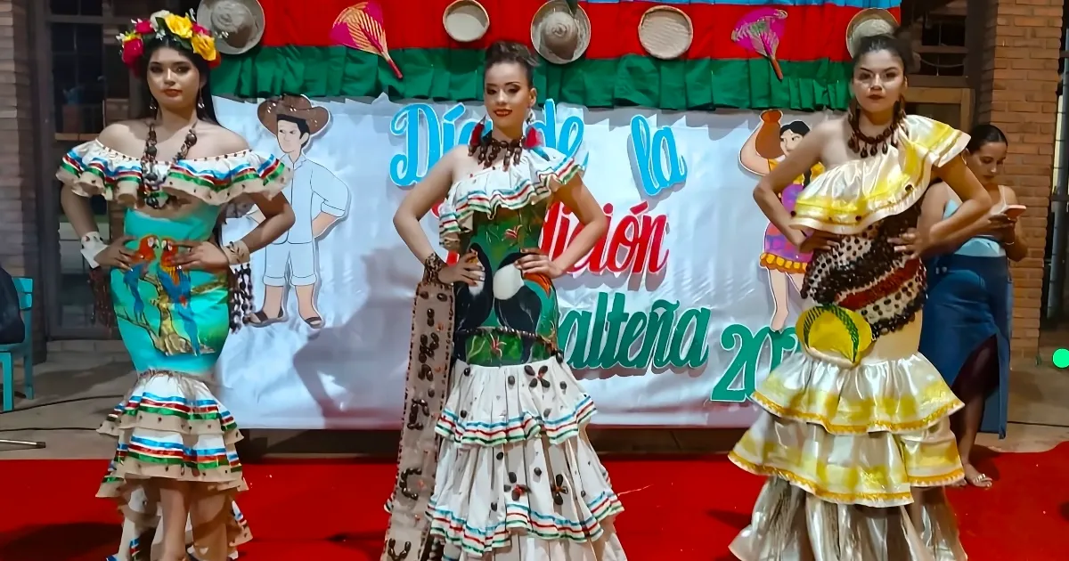 Reinas de la Día de la Tradición Riberalteña (Foto: GAMR) 