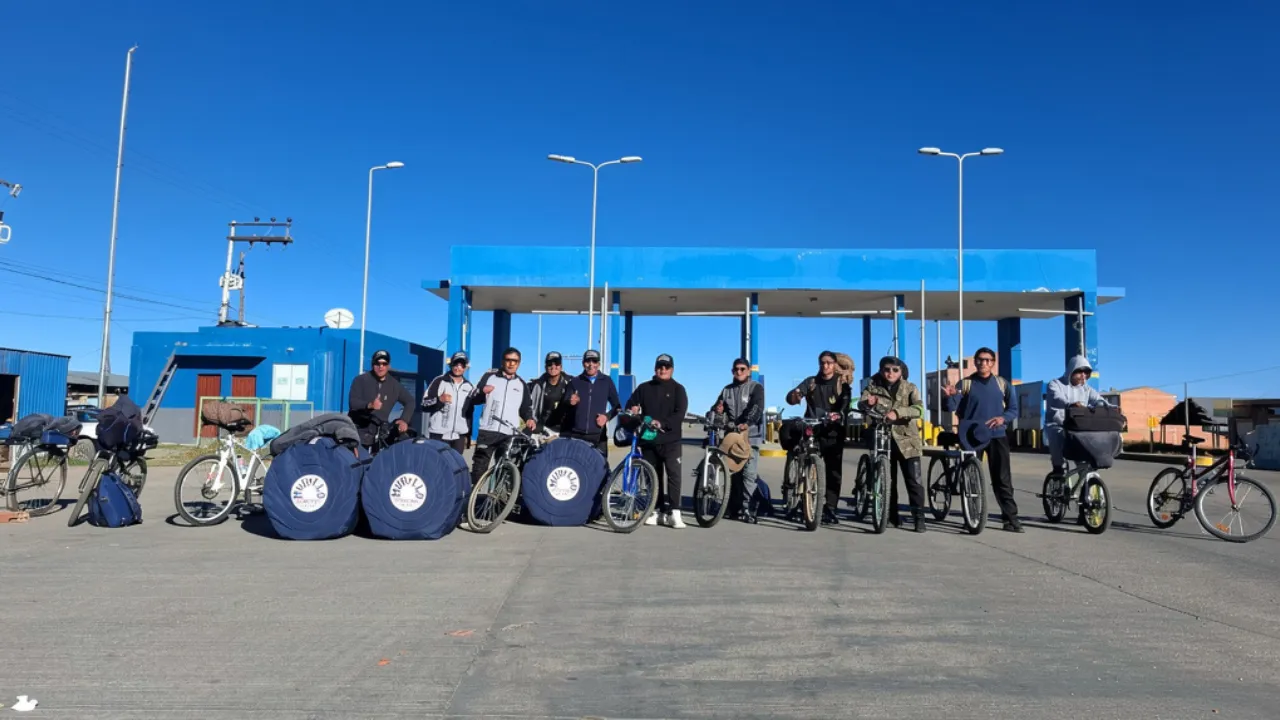 Músicos de la Proyección Murillo de viaje (Foto: PPDMAZ) 