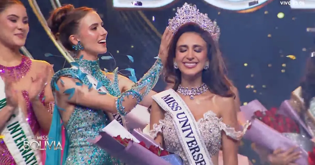 Valeria Mena es coronada Miss Bolivia Universo 2026 (Foto: Captura)